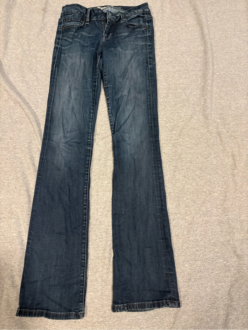 Bootcut Jeans Women’s Size 26 Dark Wash Mid Rise Stretch Denim